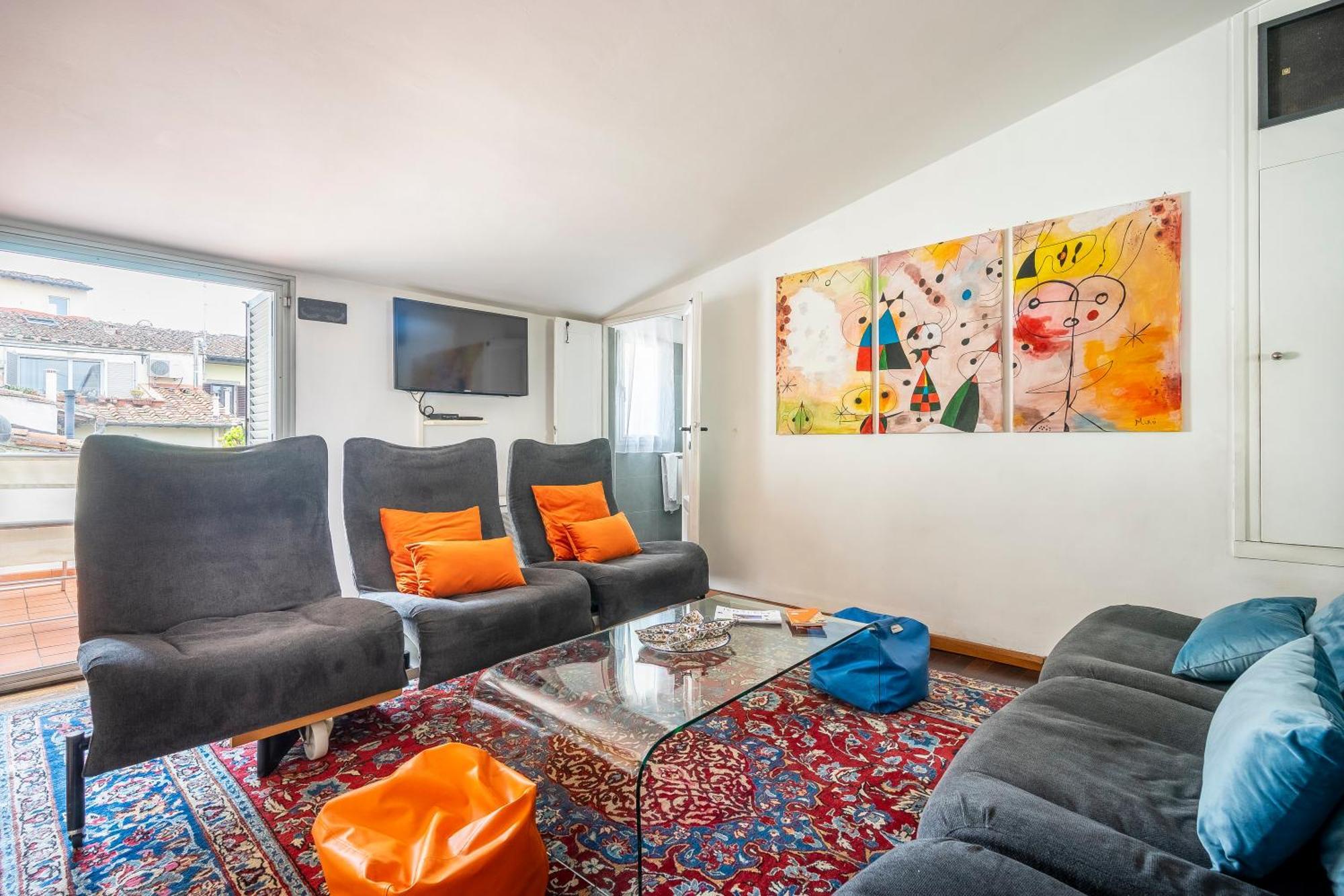 Penthouse Le Terrazze Duomo View Daire Floransa Dış mekan fotoğraf