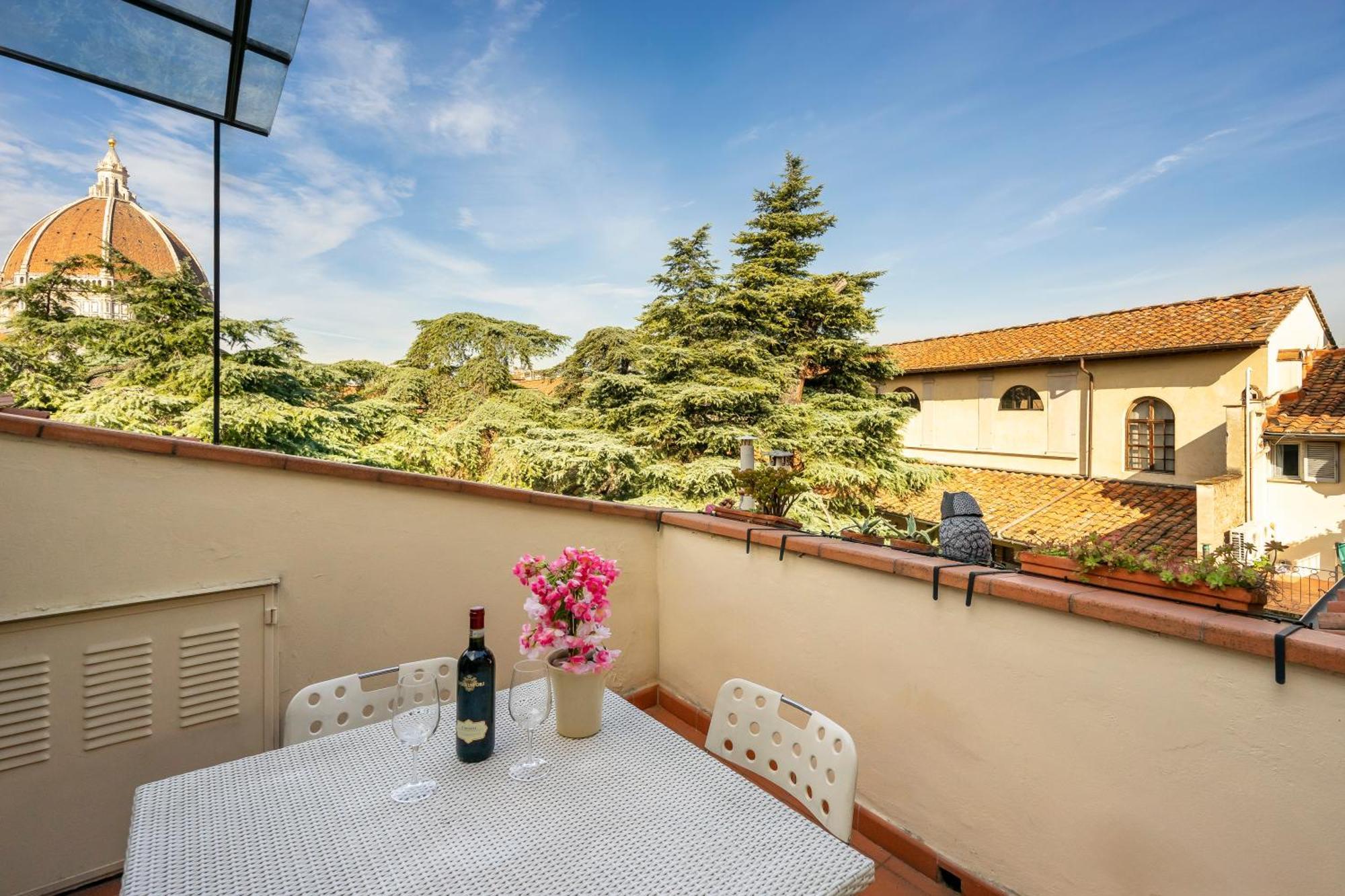 Penthouse Le Terrazze Duomo View Daire Floransa Dış mekan fotoğraf