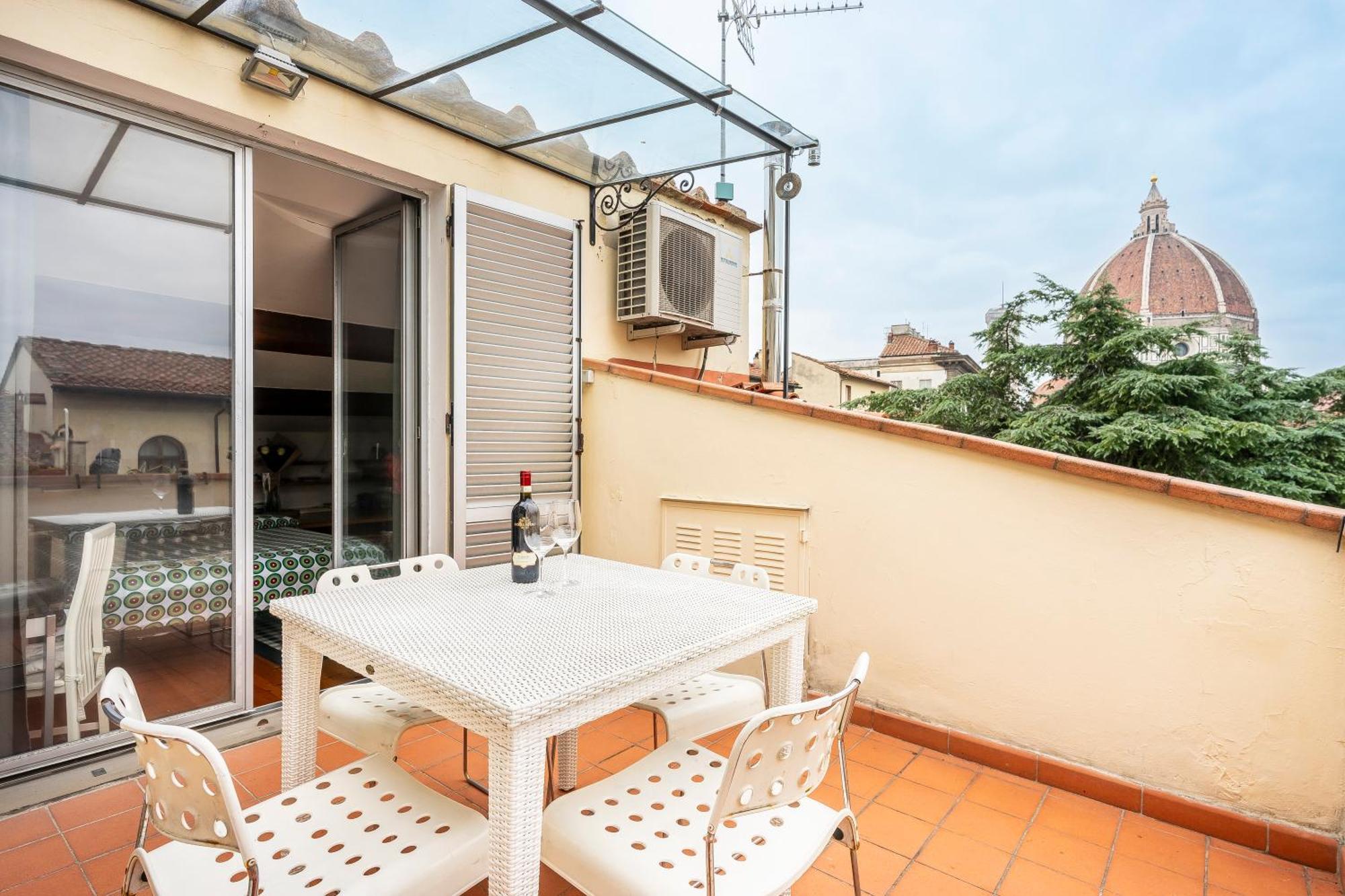 Penthouse Le Terrazze Duomo View Daire Floransa Dış mekan fotoğraf